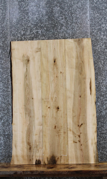 3- Natural Edge Maple Dining Table Top Slabs 40150-40152
